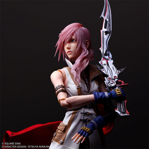 Final Fantasy Xiii: Play Arts Shin - Lightning Pre-vent