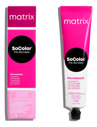  Tintura Matrix Socolor Pre-bonded 7m Medium Blonde Mocha