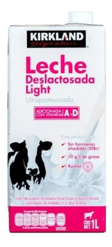 Leche Deslactosada Ligth (12 Pz, 1l C/u) Kl