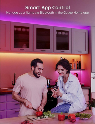 Tiras De Luces Led Rgb Con App Movil 30 Metros Bluetooth