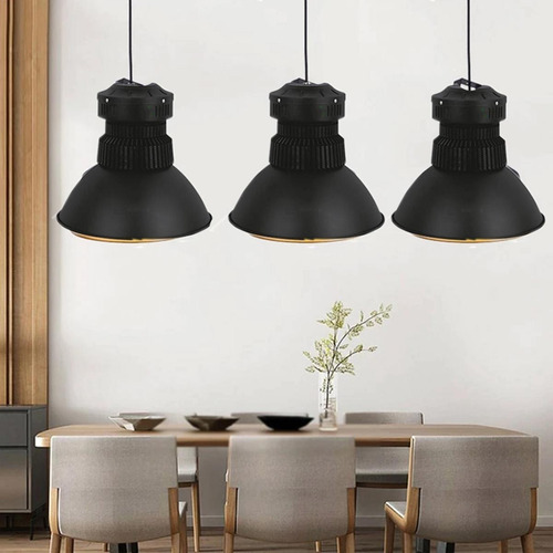 Luminaria Led Colgante, Mxnio-002, 85/266v, 14 500lm, 101w, Estructura Negro