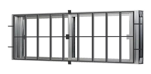 Ventana De Aluminio + Reja 14 100x40 Oferta!!!