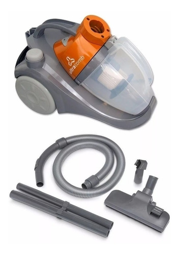 Imagen 8 de 9 de Aspiradora Ultracomb 1600w S/bolsa Filtro Hepa 1.5lts As4220