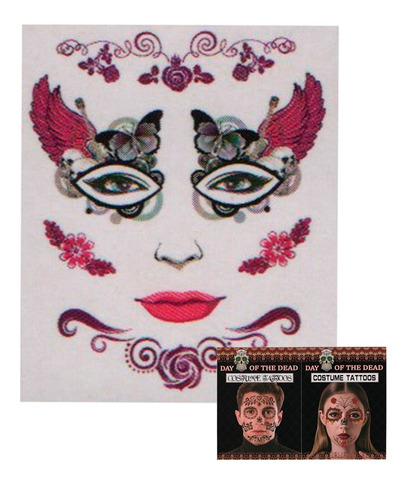 Tatuaje Dia De Muertos Catrina Catrin Temporal 1 Planilla