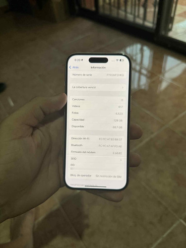 Apple Iphone 15 (128 Gb) - Rosa Rosa (Usado)