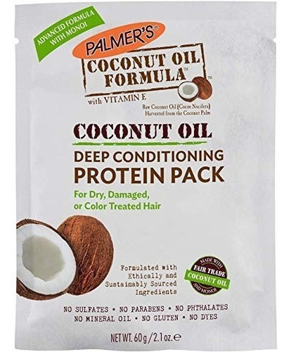 De Palmer Fórmula Aceite De Coco Acondicionamiento Profundo