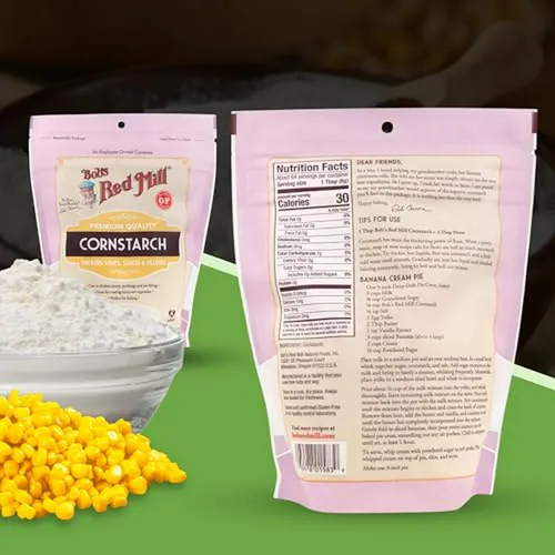 Paquete De Maicena Sin Gluten Ideal Para Espesar Sopas Y Sal