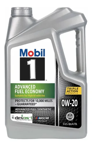 Mobil 1 0W-20 Fuel Economy 4.73 L