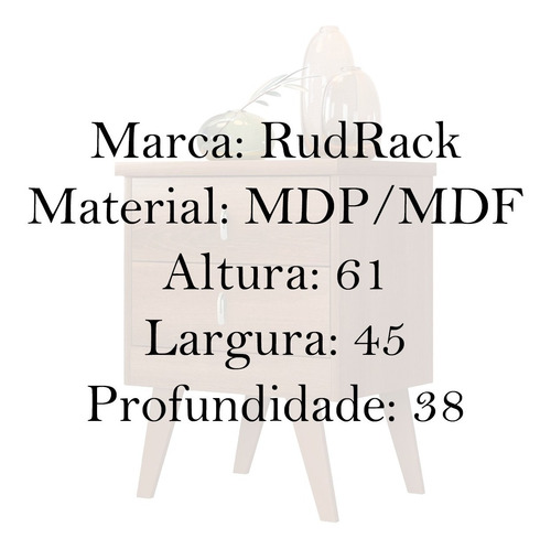 Imagem 2 de 6 de Kit 2 Mesa Cabeceira Retro Suspenso Madeira Quarto Mel