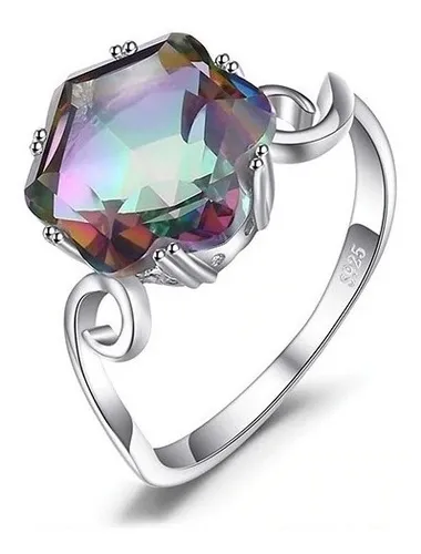 Anillo topacio mistico new arrivals