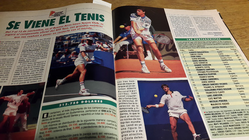 Revista El Grafico Nº 3913 Año 1994 Tenis Atp Buenos Aires