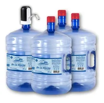 Comprar Kit Agua Purificada 4 Bidones 4 Recargas Y Disp Eléctrico