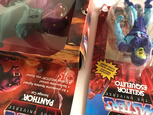 Skeletor Y Panthor Savage Cat Motu Origins Retro He-man Amos (Usado)