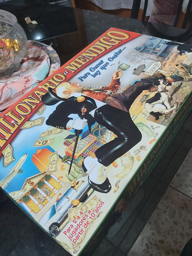 Juego De Mesa De Millonario A Mendigo Toyco (Usado)