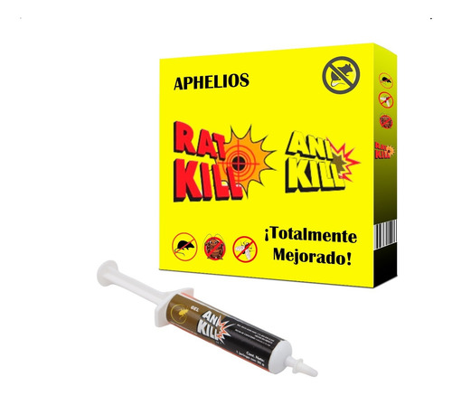 Gel Mata Cucaracha Jeringa 30gr Abamectina Ani Kill