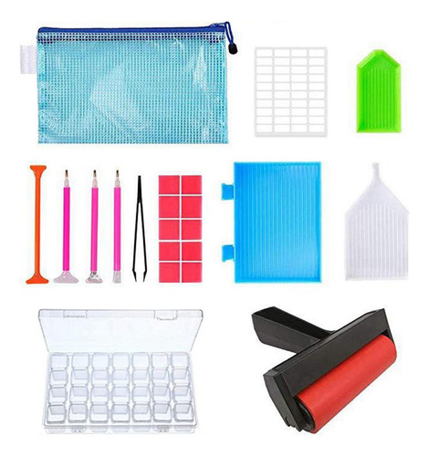 Kit De Herramientas De Pintura De Diamante 22 Piece 5d,