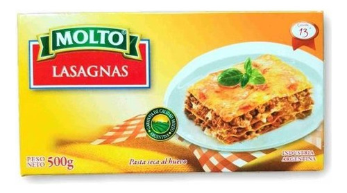 Molto Lasagnas 500g Huevo