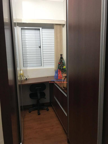 Apartamento Com 3 Dormitórios À Venda, 60 M² Por R$ 235.000 - Residencial Campos Verdes - Parque Universitário - Americana/sp - Ap0926