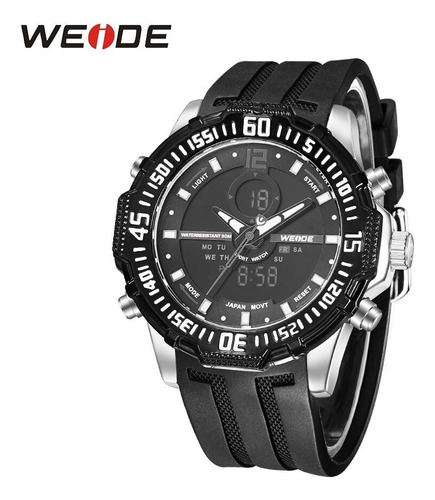 Relógio Weide Digital Analógico Original Luxo Promoção