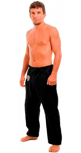 Calca Jiu Jitsu Atama Tradicional Preta Adulto Unissex