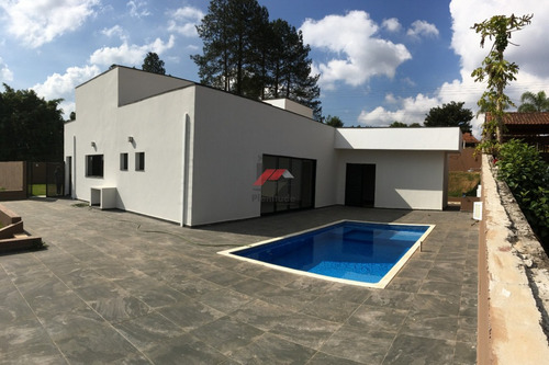 Imagem 3 de 11 de Chacara Moderna Em Condominio Fechad Antes Do Centr Cod:1160