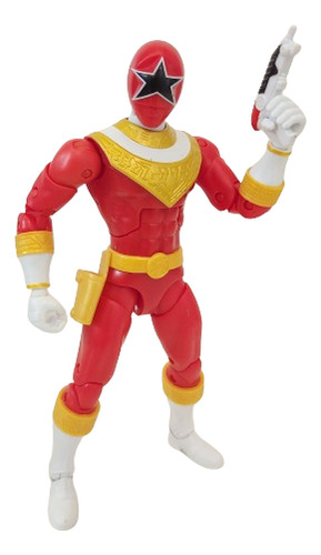 Power Ranger Zeo Vermelho Bandai Legacy 16cm Lightning