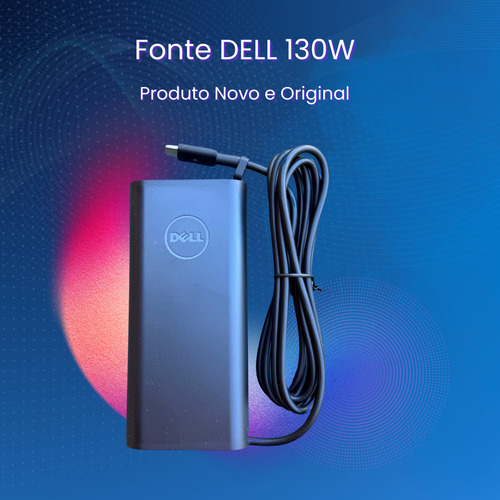 Carregador Fonte Dell Usb-c 130w Xps Precision Tipo C