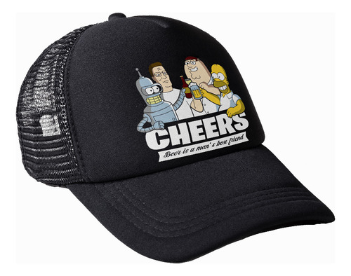 Gorra Cheer Beers Homero Friends Simpson