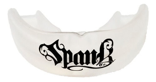 Protetor Bucal Profissional Com Estojo Arcada Superior Spank Cor Transparente Sabor Sem Sabor