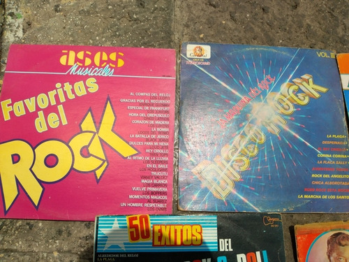 Rock And Rollo Discos Lp Acetato Vinilo Envío Gratis Rockola (Usado)