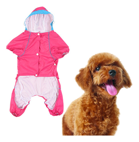 Chubasquero Grueso Para Perros Y Gatos, Impermeable, A Prueb