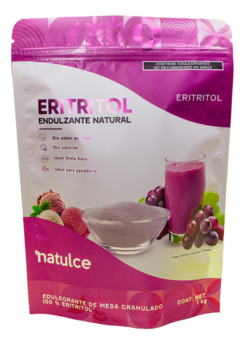 Eritritol Natulce 1kg 100%natural Sin Calorias 0 Iglucemico