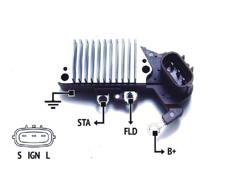 Regulador Alternador Nippo-denso Toyota 24v.