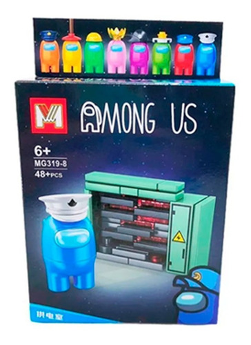 Imagen 5 de 10 de Encastrable Among Pack Juguete Destreza Us Creatividad X8