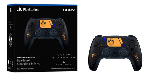 Controle Sem Fio Dualsense Ps5 Death Stranding 2 Preto