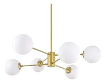 Comprar Colgante Spot Techo 6 Tulipas Led Integrado Moderno Elegante