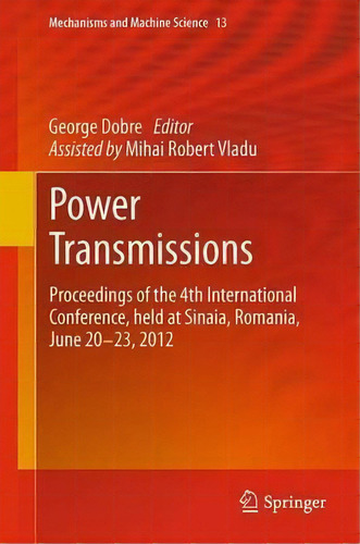 Power Transmissions, De Mihai Robert Vladu. Editorial Springer, Tapa Blanda En Inglés
