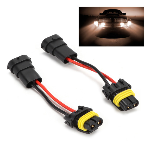 Par De Faros Antiniebla H11 Macho A 9005/9006 Hembra