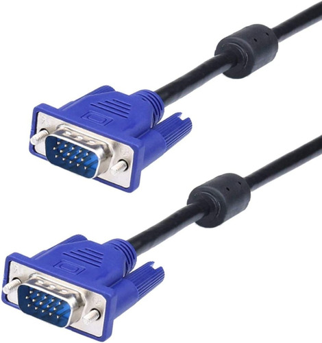 Cable Vga 1.5 Metros Mts Con Filtro Monitor Video Notebook