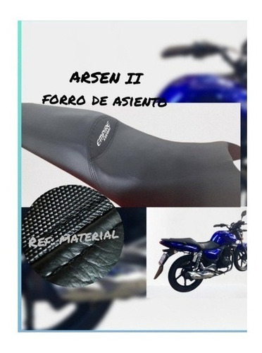 Forro Asiento Arsen 2. Semi Cuero