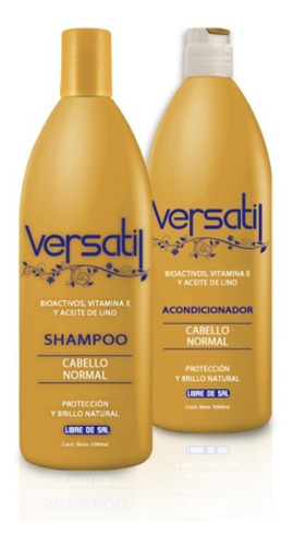 Sham+acon Versatil C. Normal 1l - mL a $29