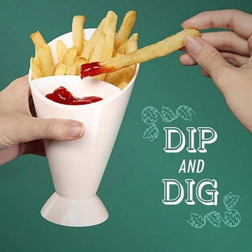 Py Porta-chips Com Porta-copos Para Molho J