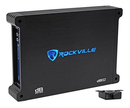 Rockville Db16 8000 Vatios / 4000w Rms Clase D Mono 2 Ohm Am