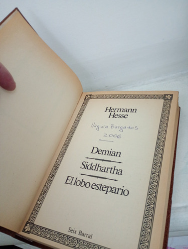 Narrativa Completa 1 Hesse - Hermann Hesse (Usado)