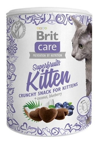 Brit Care Snack Cat Superfruits Kitten 100g