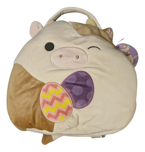 Peluche Vaca Ronnie Canasta Squishmallows Pascua Fiesta