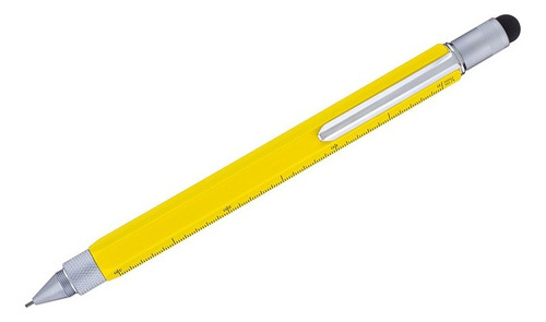Portaminas 0.9 Monteverde Tool Pen Amarillo Multifuncion