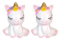Comprar 10 Alcancias De Unicornio Pintadas Fiesta Recuerdo
