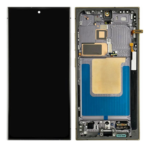 Display Para Samsung S24 Ultra Original Con Marco Negro