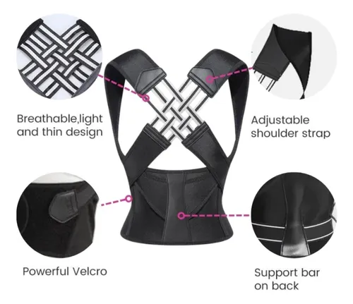 Chaleco Corrector De Postura Ortopédico Lumbar Unisex